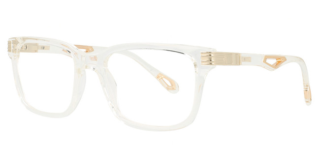 DICAPRIO Eyeglasses DC375 Crystal Gold
