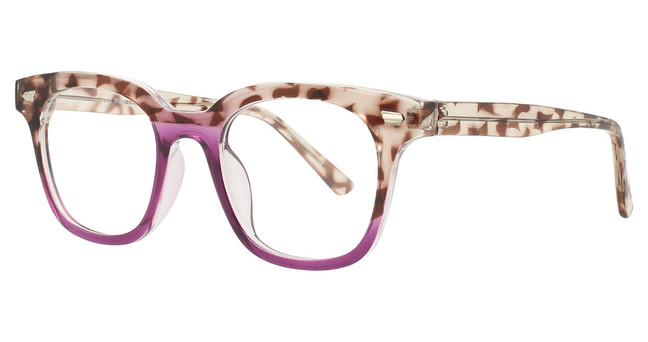 Lido West Eyeworks Eyeglasses BAHAMAS PUR/BRN TO