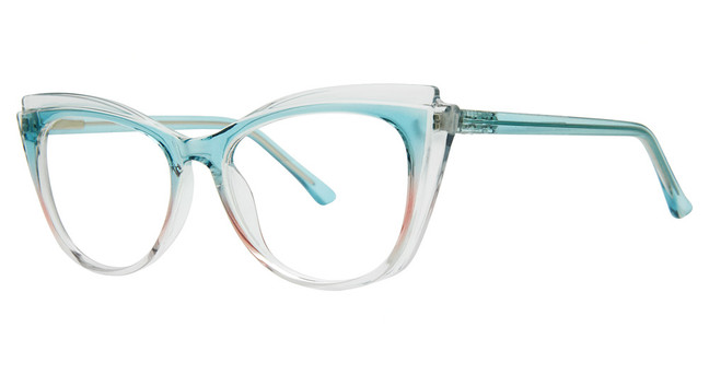 Modern Plastics II Eyeglasses DULCE Blue Crystal/Pink