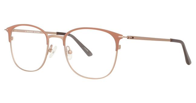 Encore Vision Eyeglasses INT225 Brown/Gold