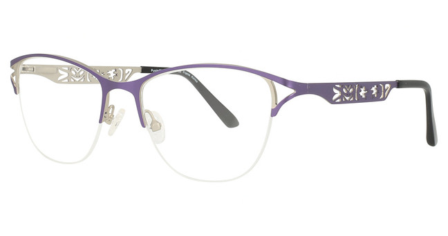 Encore Vision Eyeglasses Frog 2 Purple/Silver