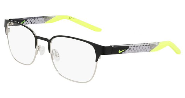 Nike NIKE 8156 SATIN BLACK/SILVER/002 Nike NIKE 8156 SATIN BLACK/SILVER/002