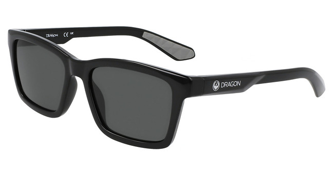 Dragon Eyeglasses DR THORN LL SHINY BLACK/LL SMOKE/001