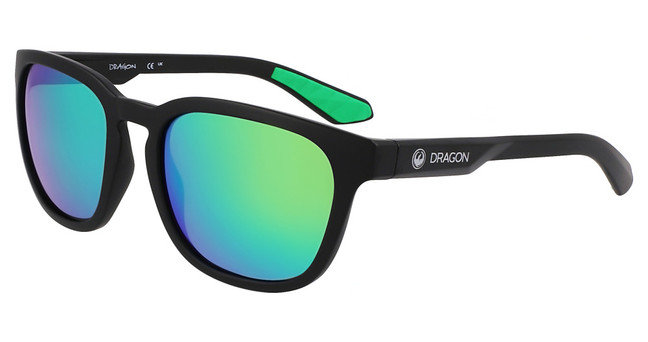 Dragon Eyeglasses DR DUNE LL H20 POLAR MATTE BLACK H2O/LL GREEN ION P/007