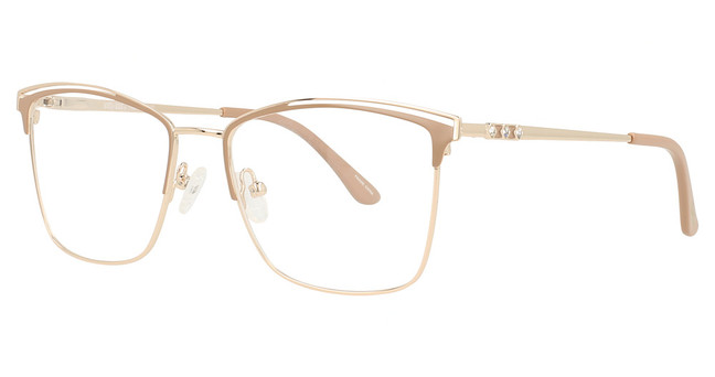 Scott & Zelda Eyeglasses 7601 Taupe/Gold