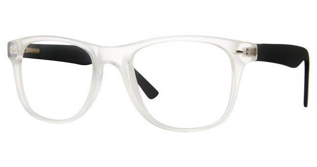 Global Optique Eyeglasses UP941 CRYSTAL/BLACK