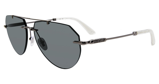 Police Eyeglasses SPLN42 Total Shiny Gunmetal 568Y
