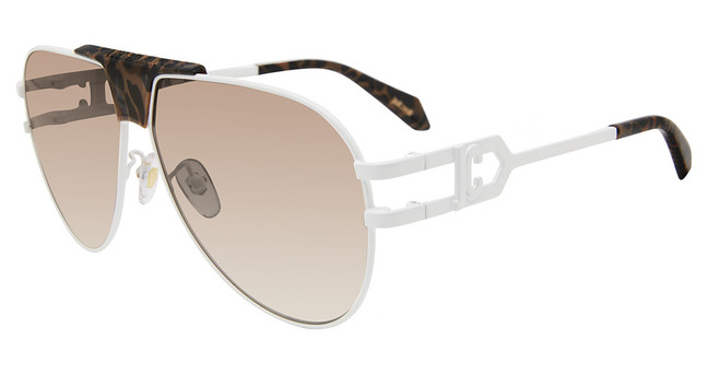 Just Cavalli Eyeglasses SJC095 White Milk 0280