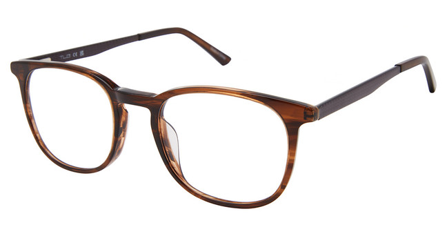 TLG Eyeglasses NU076 BROWN/C02