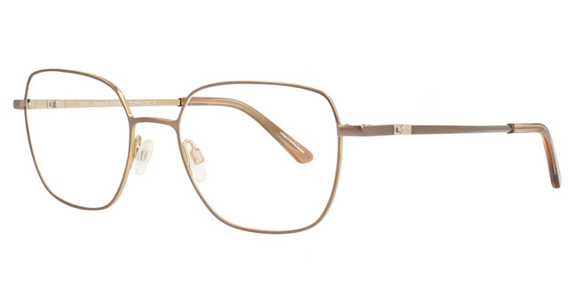 Takumi Eyeglasses TK1228 Light Brown & Gold/10