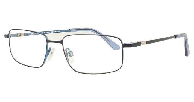 Easyclip Eyeglasses EC622 Dark Blue & Light Blue/50