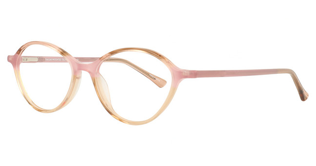 Takumi Eyeglasses TK1275 Brown & Pink & Peach Crystal/30