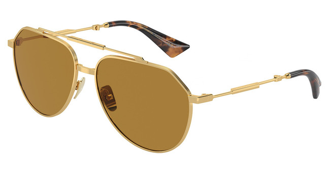 DOLCE & GABBANA Eyeglasses DG2302 GOLD/02/53
