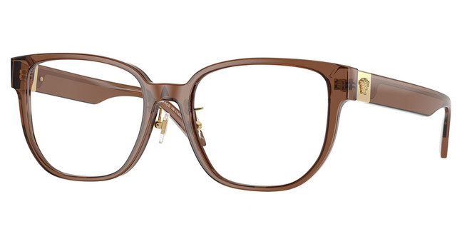Versace Eyeglasses VE3360D DARK TRANSPARENT BROWN/5028