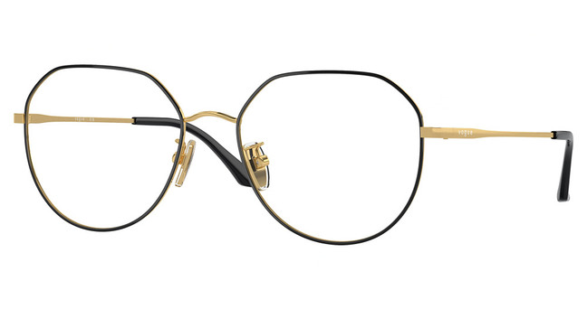 Vogue® Eyeglasses VO4301D TOP BLACK/GOLD/352