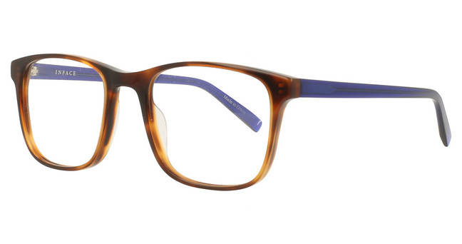 Inface Eyeglasses IFCONFIDENT HAVANA (BROWN) MEDIUM SHINY/5522