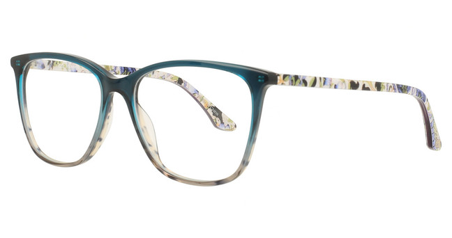 William Morris Eyeglasses WMWW70018 PETROL GRADIENT TRANSPARENT/9345