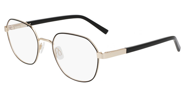 Nautica Eyeglasses N7342 BLACK/GOLD/005