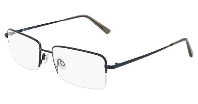 Flexon Eyeglasses FLEXON H6073 SATIN NAVY/414