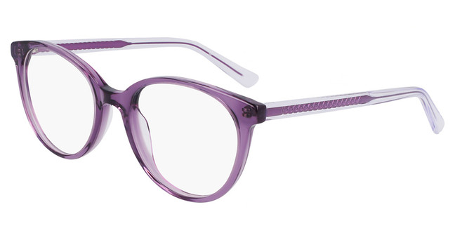 Marchon NYC Eyeglasses M-5028 CRYSTAL DUSTED GRAPE/502