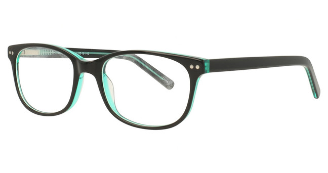 Encore Vision Eyeglasses Riley Black/Green