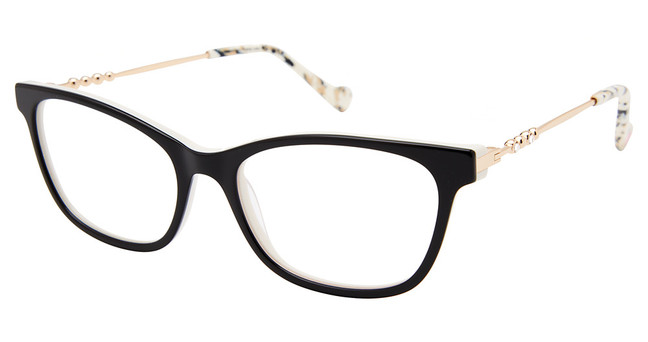 BETSEY JOHNSON Eyeglasses CLASSY LADY Black/BLK