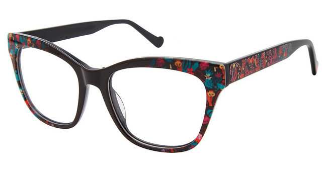 BETSEY JOHNSON Eyeglasses POPPIN Black/BLK