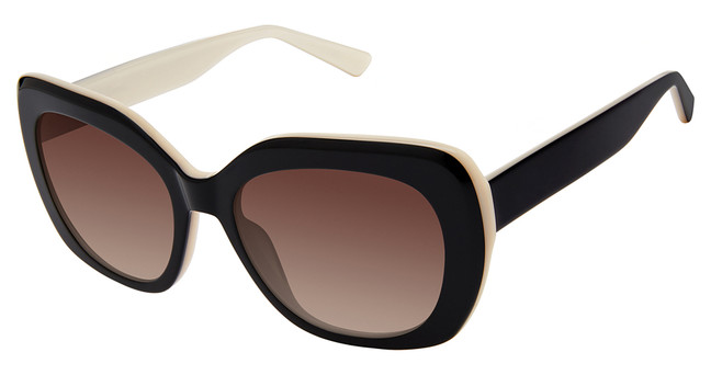 Superflex Eyeglasses SFS-2018 BLACK IVORY/S400