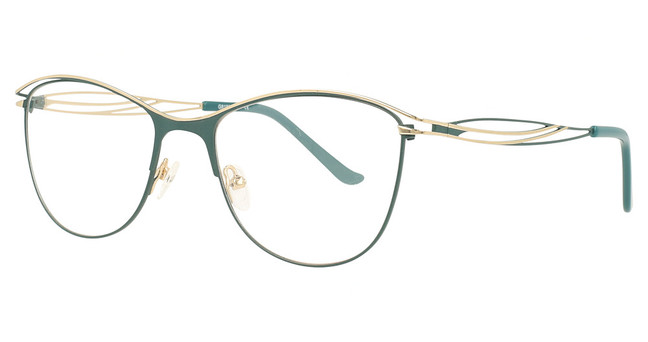Grace Eyeglasses G8183 GREEN/GOLD/C2