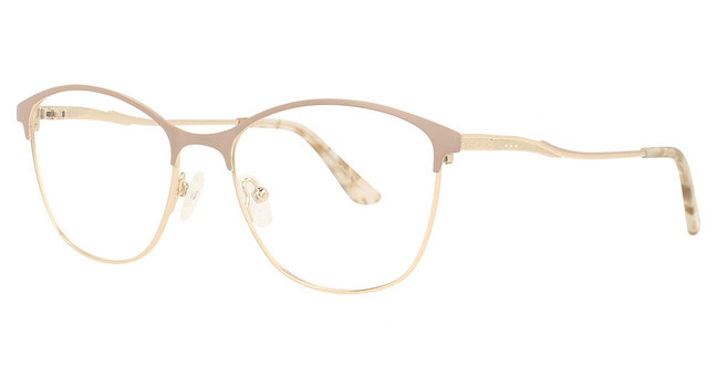 Cote d Azur Eyeglasses CDA-382 Taupe / Gold/1