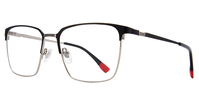 ECKO Unltd Eyeglasses ECKO609 MATTE BLACK/GUNMETAL/GUN