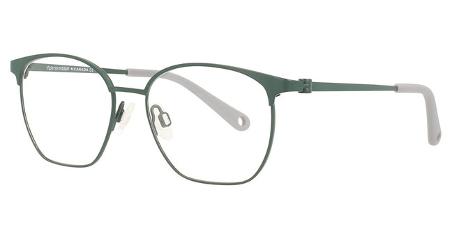 Indii Kids Eyeglasses IN26 DK GREEN/C4