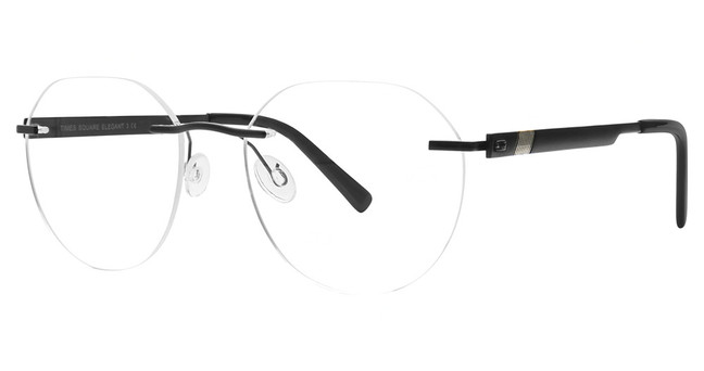 Times Square Eyeglasses ELEGANT 3 MATTE BLACK