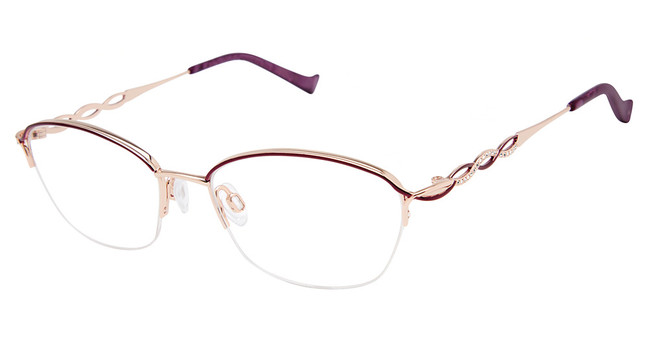 Tura R149 eggplant/rose gold/EGG