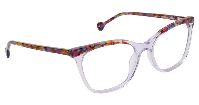 Classique Eyewear Eyeglasses LL209 PERFECT SETTING LILAC SHELL/C1