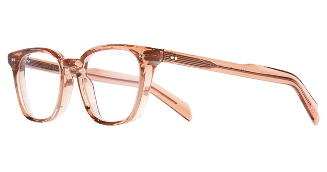 Cutler and Gross Eyeglasses CGOPGR0547 CRYSTAL PEACH/004