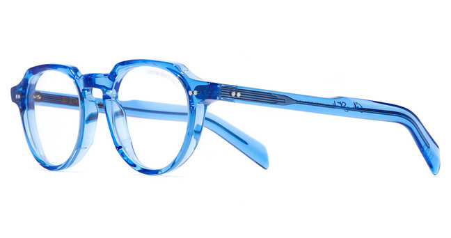 Cutler and Gross Eyeglasses CGOPGR0648ICS BLUE CRYSTAL COLOUR STUDIO/007