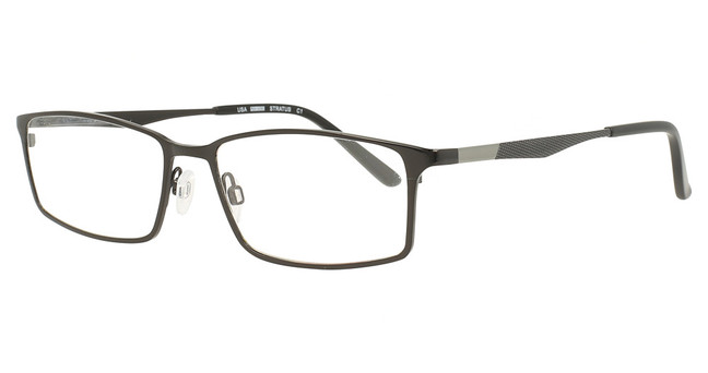 Gridiron Eyeglasses STRATUS BLK/GUN/C1