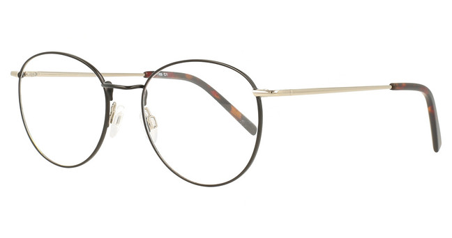 Vue Eyeglasses V1169 BLK/GOLD/C1