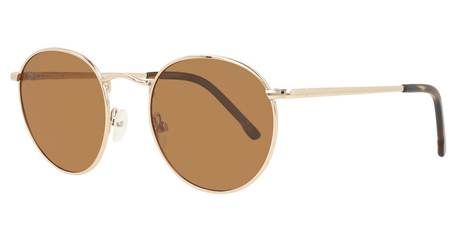 One Sun Eyeglasses SUN 296 SHINY GOLD/BROWN DEMI/C1