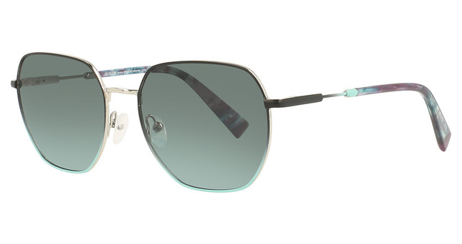 One Sun Eyeglasses SUN 305 BLACK TURQUOISE FADE/C1