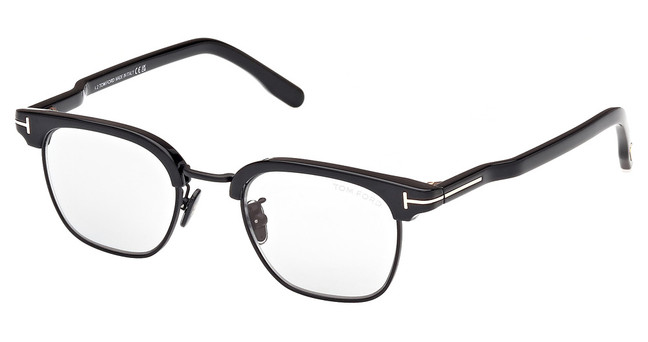 Tom Ford Eyeglasses FT1119-D shiny black / smoke/01A