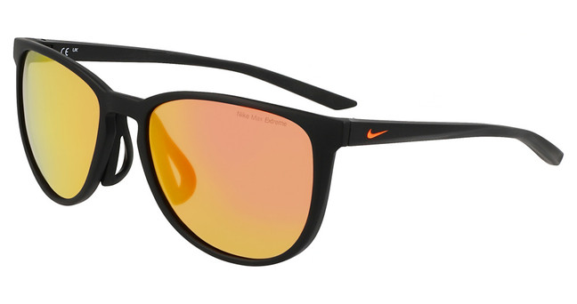 Nike Eyeglasses NIKE COOL DOWN 24 E EV24026 MATTE BLACK / ROAD ORANGE MIR/008