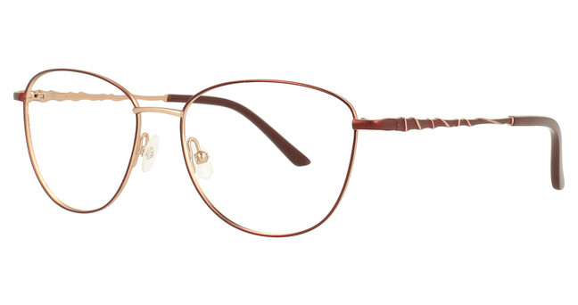 Port Royale Eyeglasses MADISON Burgundy/Blush/C-2