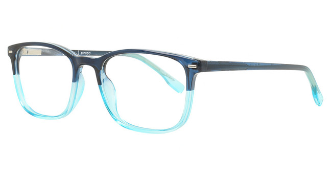 Elements Eyeglasses EL-458 Navy / Aqua/1