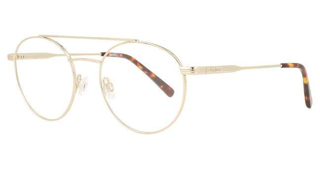 Pepe Jeans Eyeglasses PJ 1412 Shiny Light Gold/402