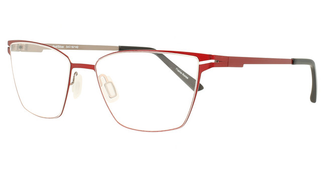 Encore Vision Eyeglasses TL735 Red/Silver