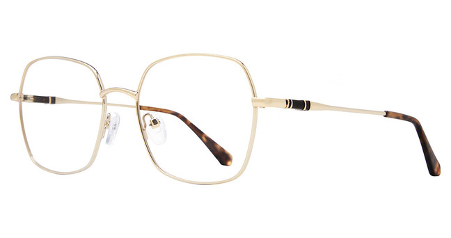 Eye Q Eyewear Eyeglasses SW464 GOLD/GOLD