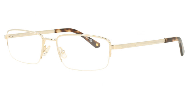 Bulova Eyewear Eyeglasses Mckinney Gold