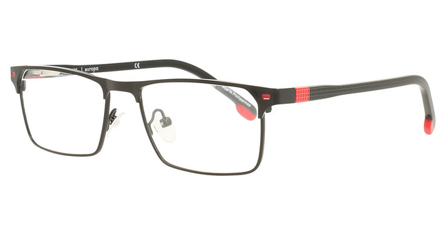 db4k Eyeglasses Framework Black / Red/1
